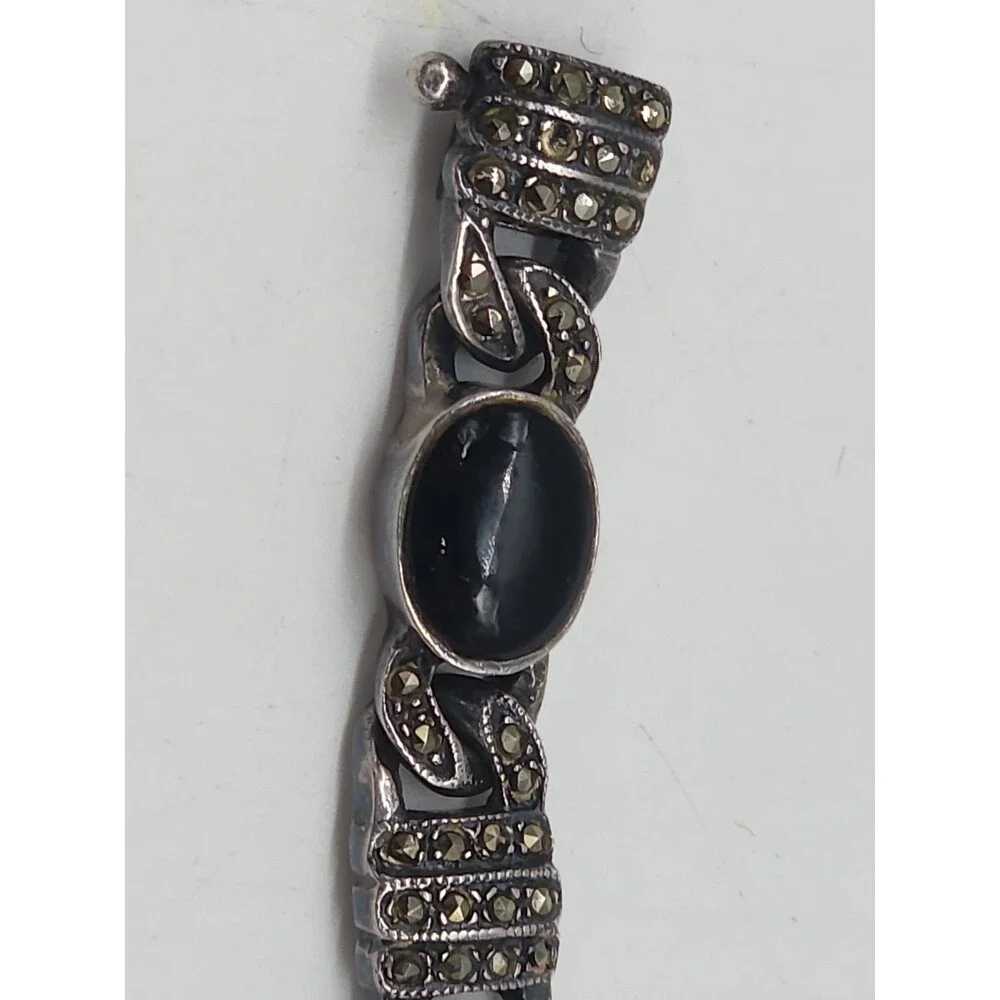 Sterling Silver Marcasite 7